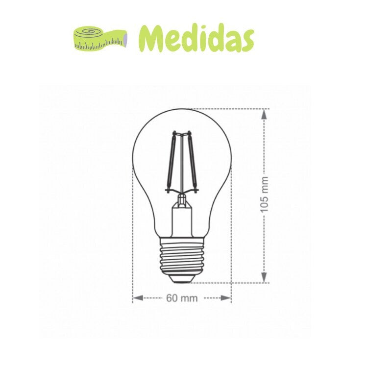 Lâmpada Led A60 E27