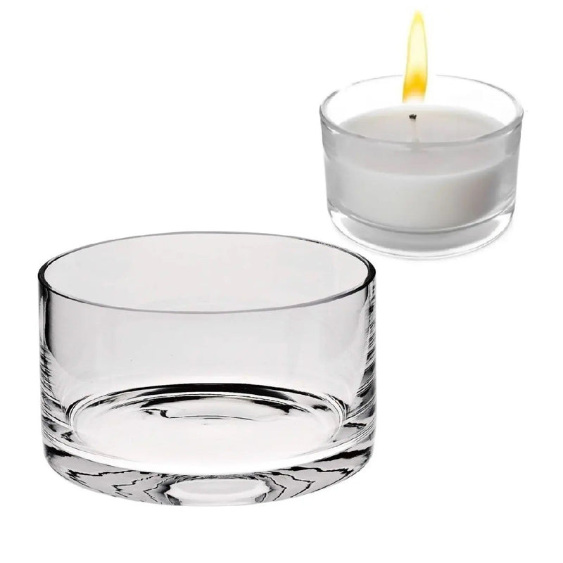 6 Porta Velas Vidro