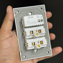 Tomada + USB (Preto e Branco)