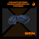 62 peças Mesa Posta Transparente Entrecasa