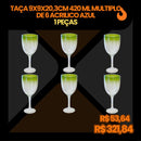 Kit Bandejas e Expositores com Louças VERDE EntreCasa (38 Peças)