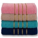 Kit 4 Toalhas Banho Grossas Banhão 70 X 140 Montreal Super Luxo Alta Absorção