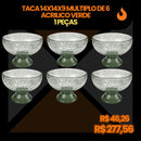 Kit Bandejas e Expositores com Louças VERDE EntreCasa (38 Peças)