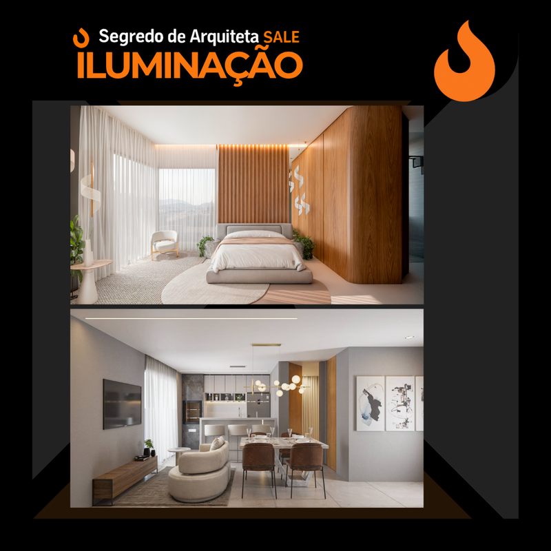 KIT de Iluminação P/Gesso
