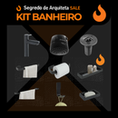 Kit Preto Banheiro