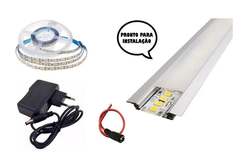 2m Iluminação Emb. Gesso