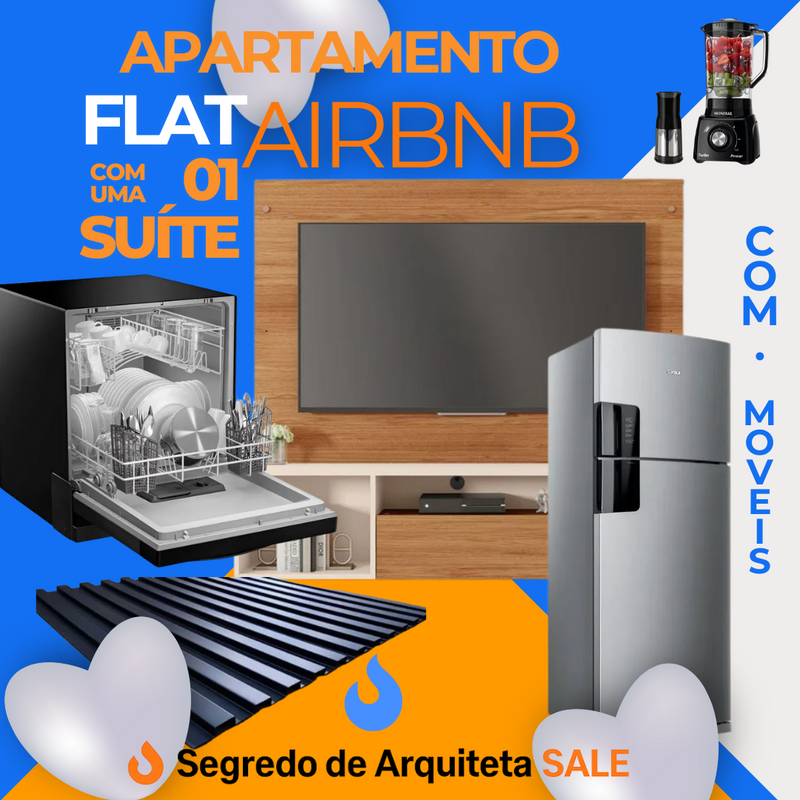 004.FLAT COMPLETO! (KIT P/Apto.)