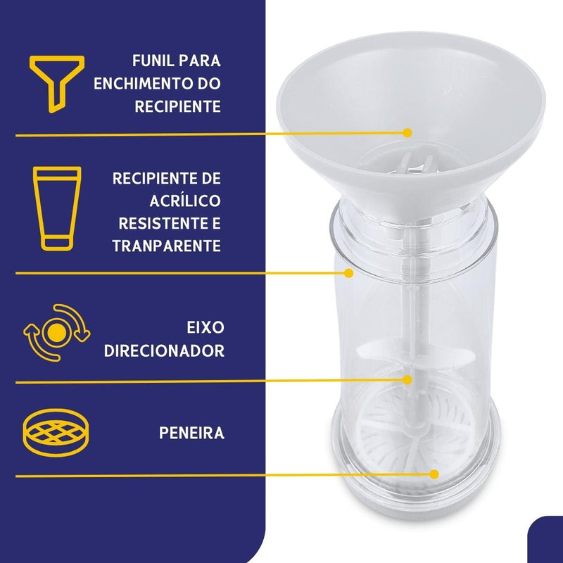 Tapioqueira Polvilhador - Peneira