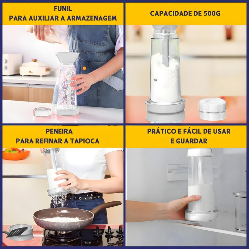 Tapioqueira Polvilhador - Peneira