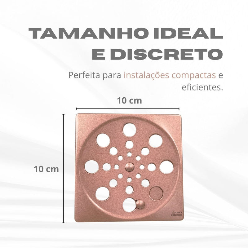 Ralo Inox Rose Gold 10x10