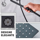 Kit Banheiro (Prata e Preto)