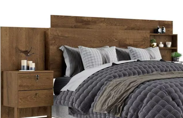 Cabeceira + Mesa MDF
