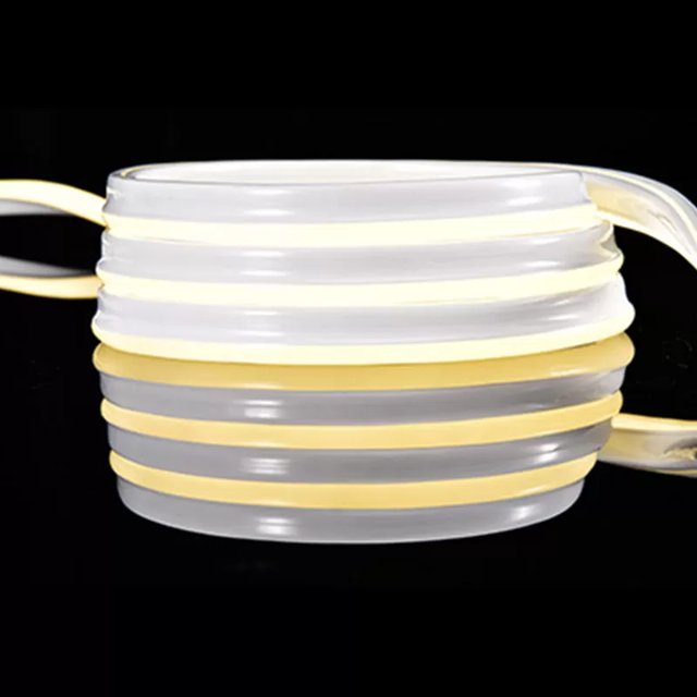 FITA LED NEON - Rodapé Invertido 12V. 8W/M. IP65 3000K. 1MT.