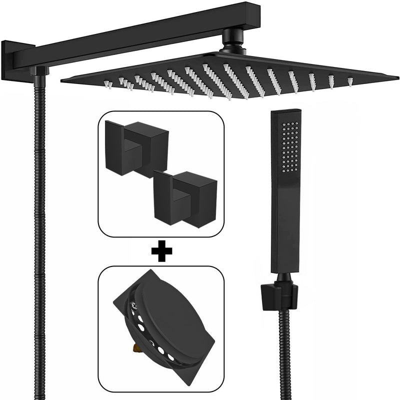 Kit Banheiro (Prata e Preto)