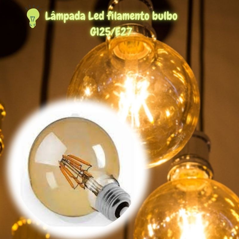 Lâmpada Led Globo G125
