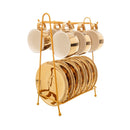 13Pçs.Kit P/Café Com Suporte