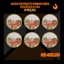 54 peças Mesa Posta Completa Entrecasa