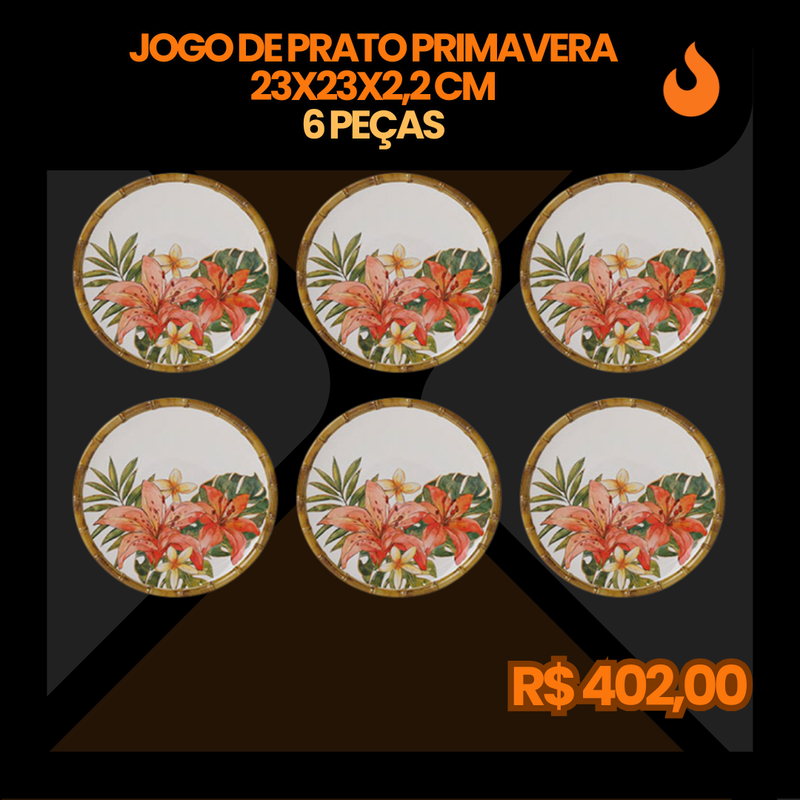 54 peças Mesa Posta Completa Entrecasa