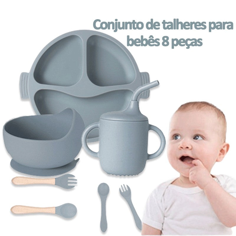8 Pçs. Louça Infantil