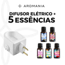 Difusor Elétrico+5 Essências 15ml
