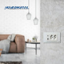 Tomada + USB (Preto e Branco)