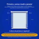 0,80m x 1,60m Persiana
