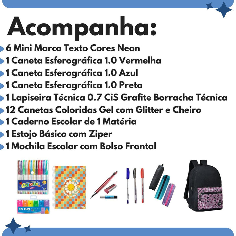 Kit Escola (Volta às Aulas)