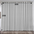 5m x 2,50m CORES Blkt