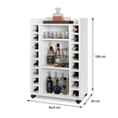 Bar Adega 35cm 16 Garrafas