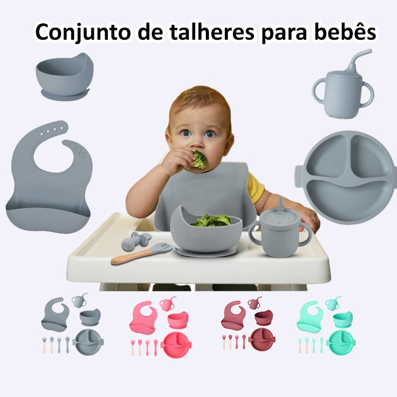 8 Pçs. Louça Infantil