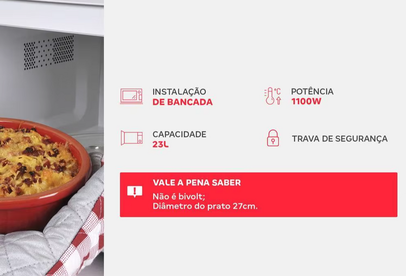 Bancada Micro-ondas