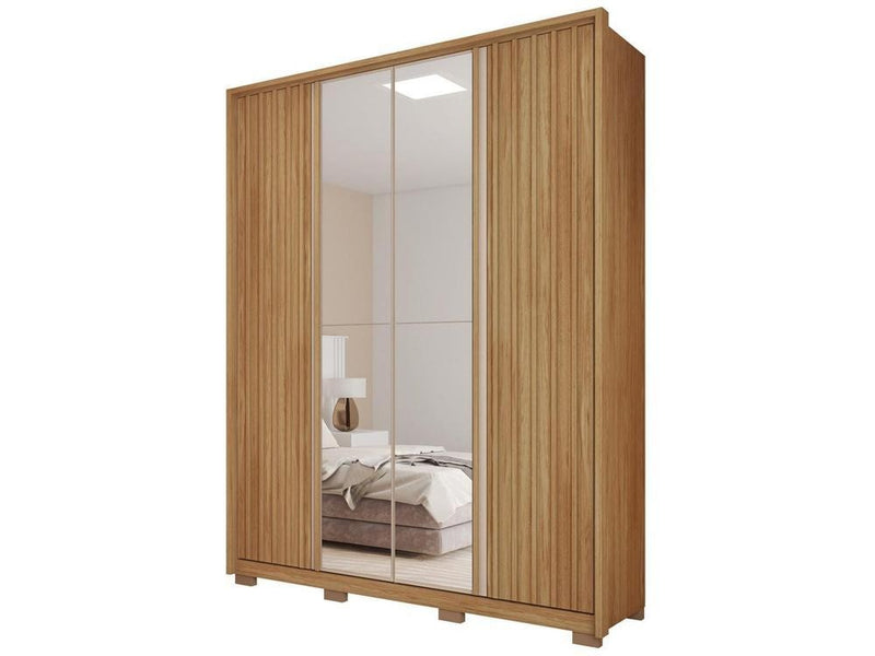 1,81m Guarda-roupa Solteiro Ripado