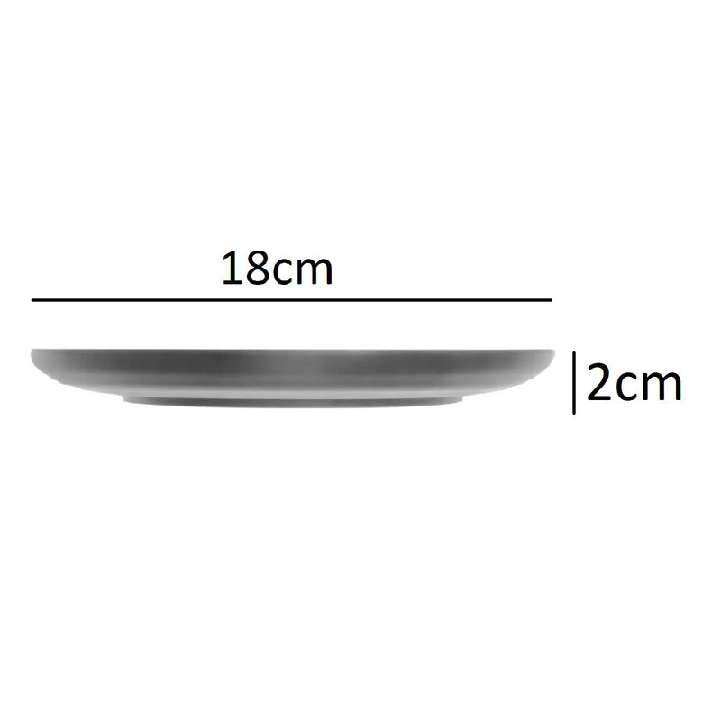 2 Pratos Raso 18cm
