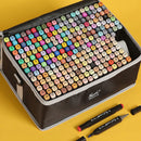 168 pontas duplas - canetas marcadoras