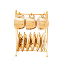 13Pçs.Kit P/Café Com Suporte