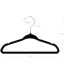 100 Cabide Veludo Kit