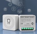 Mini interruptor Inteligente com WIFI, Suporte de APP Alexa Google Home e Contro