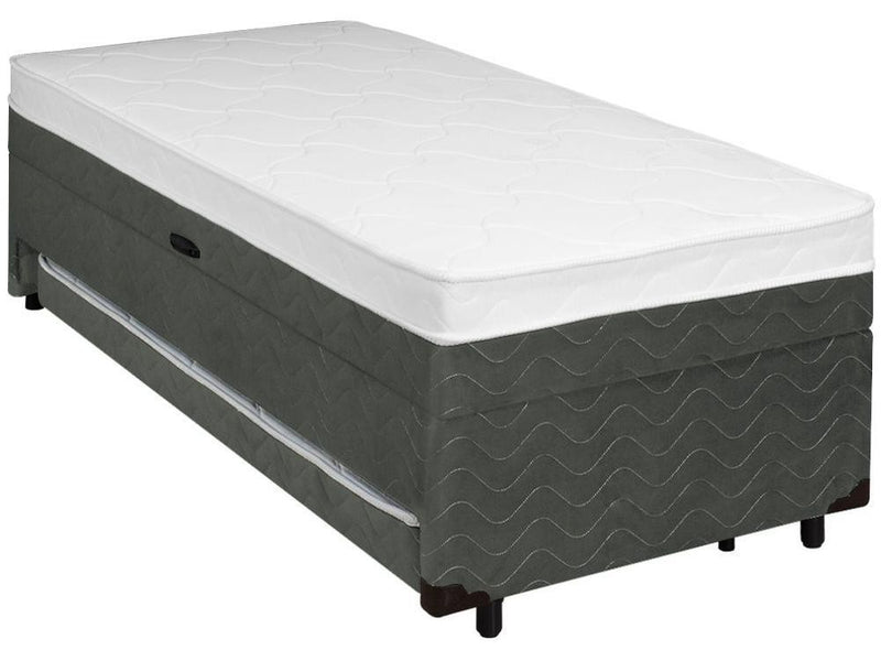 Cama Solteiro +Auxiliar