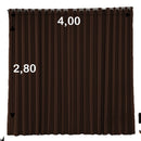 4m x 2,80 CORES P/Porta Blkt