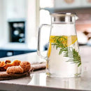 Jarra Em Vidro C/Tampa 1,5L