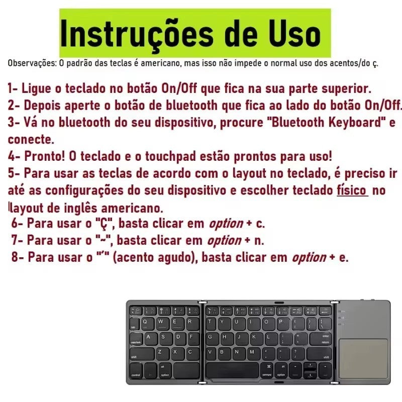 Teclado Bluetooth