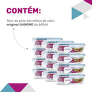 12Potes 640ml Vidro Hermét.