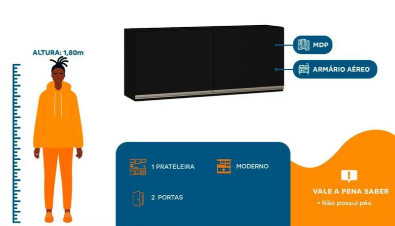 1,20m -2 Aéreos Móvel