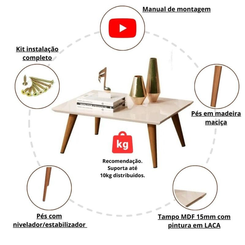 Mesa de Centro MDF