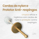 Kit Lixeira 3L + Escova Sanitária