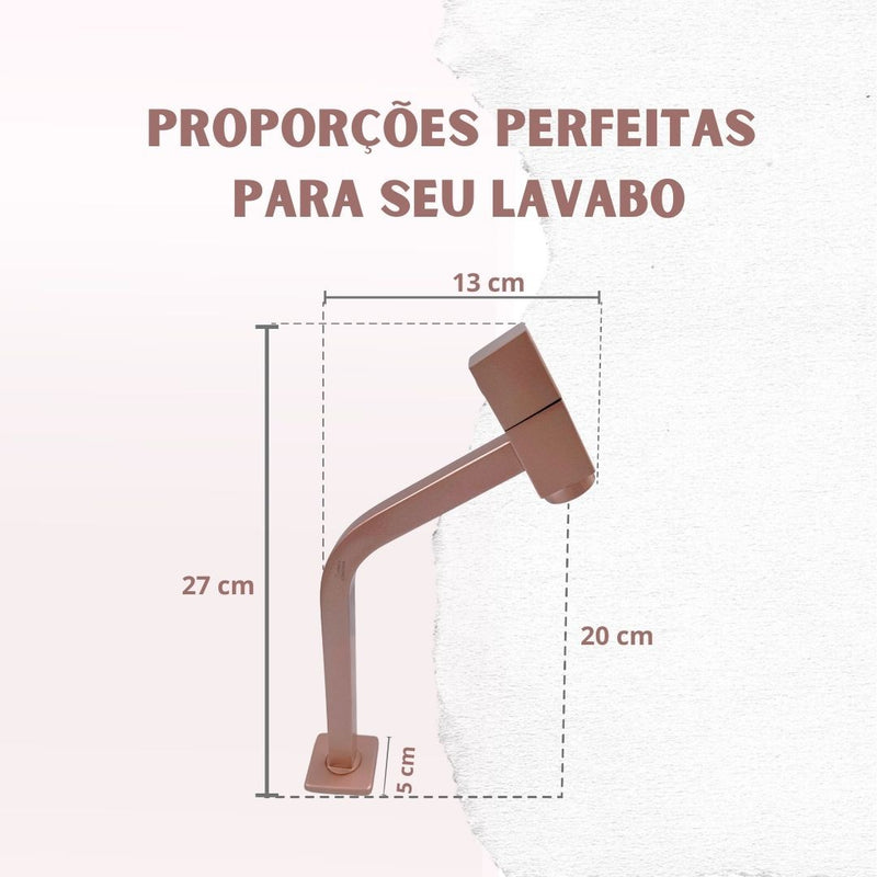 Torneira Rose Gold