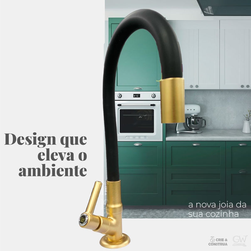 Torneira Dourada