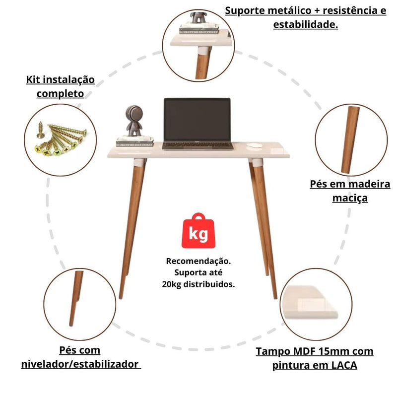 Mesa Escrivaninha MDF