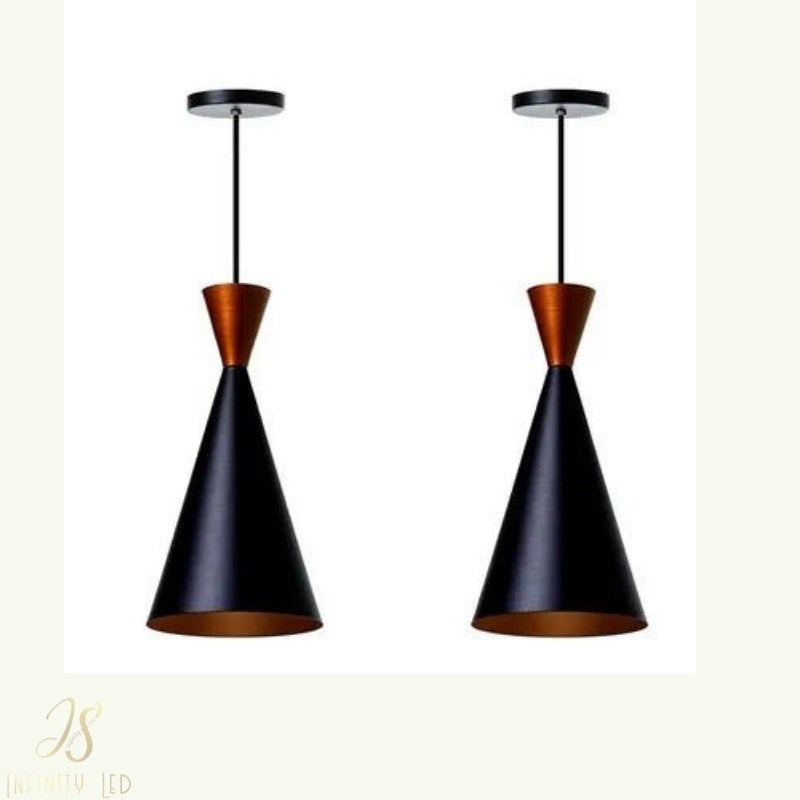 2 Pendentes 29cm