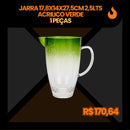 Kit Bandejas e Expositores com Louças VERDE EntreCasa (38 Peças)